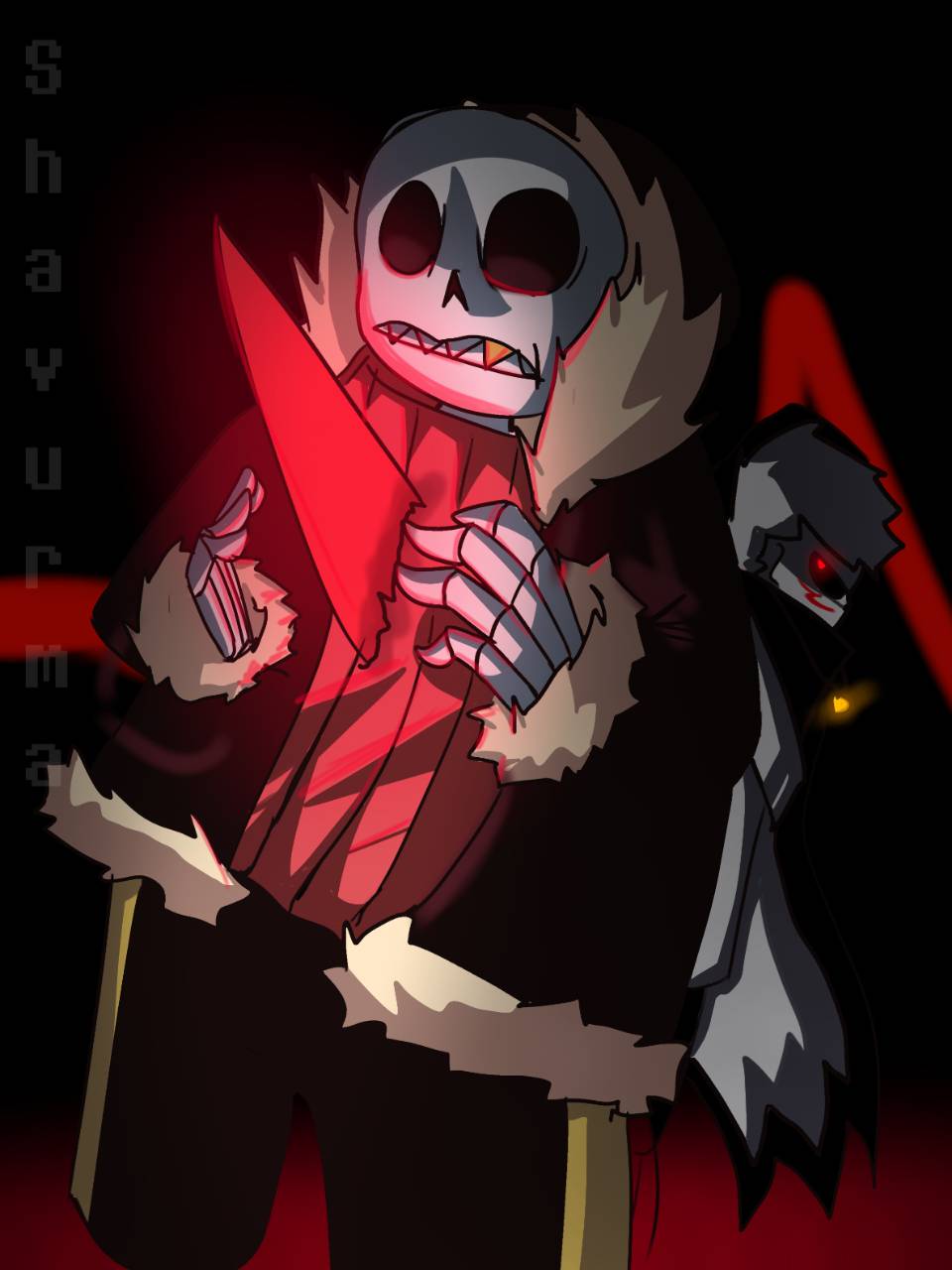 Reaper Sans by UnderVerseSinner on Newgrounds