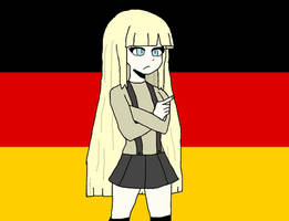 German student girl (My Oc)