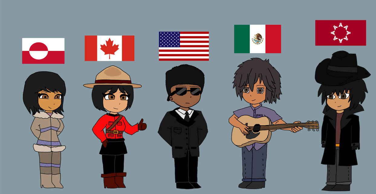 North America by Gontsuk on DeviantArt