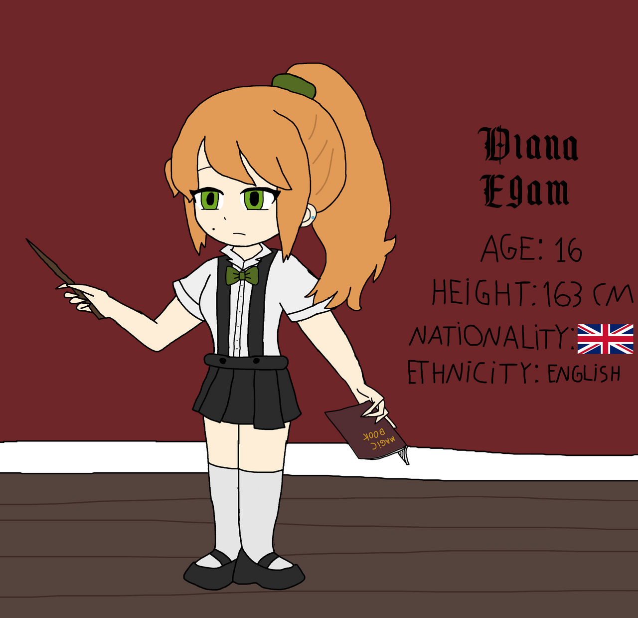 Meet Diana Egam (Biography) by Gontsuk on DeviantArt