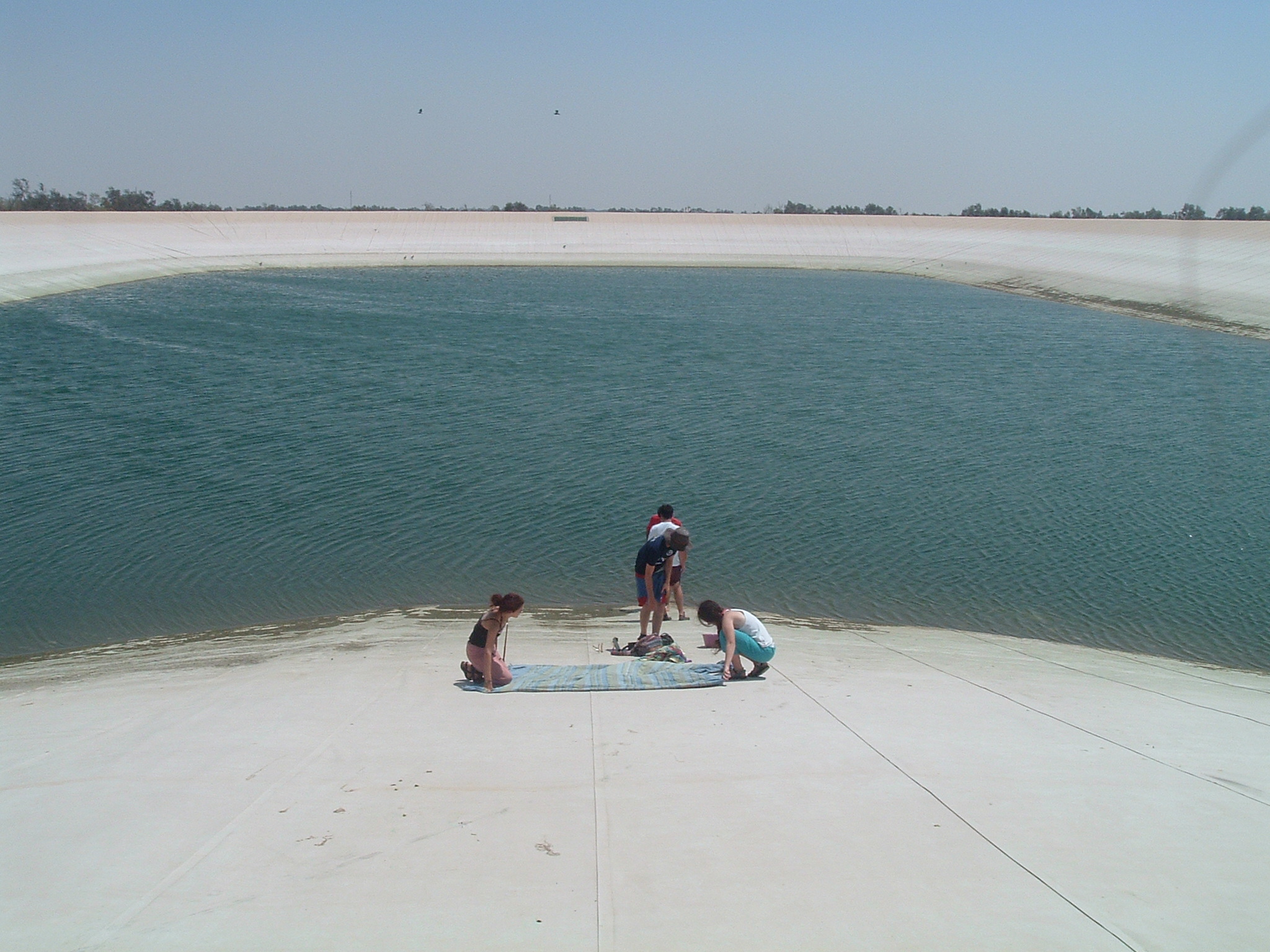 Five Persons. Water.