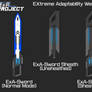 ExA-Weapon 001 - ExA Sword [Normal Sword Mode]