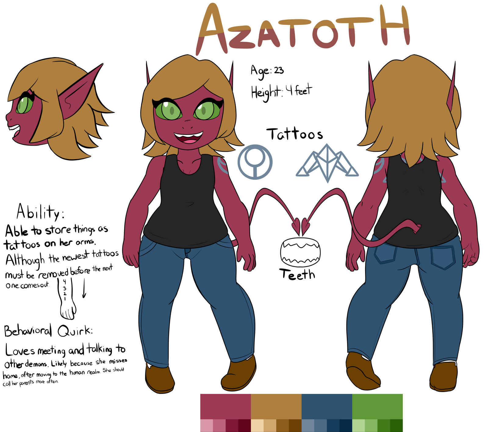 Azatoth the Demon by TsukuneSan on DeviantArt