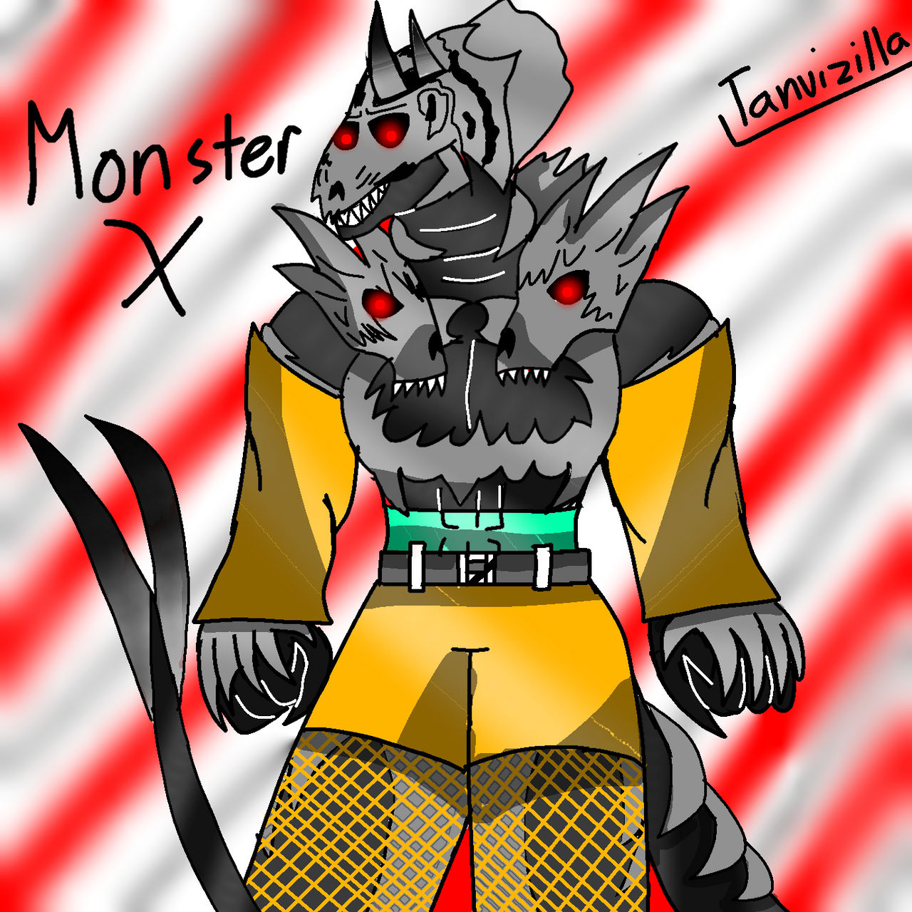 Monster X by TanvaniaThe1AndOnly on DeviantArt