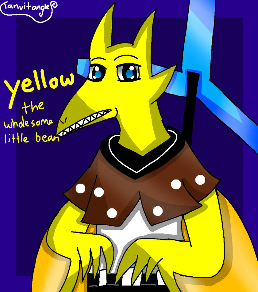 Yellow from rainbow friends by TanviTanvaniaXD on DeviantArt
