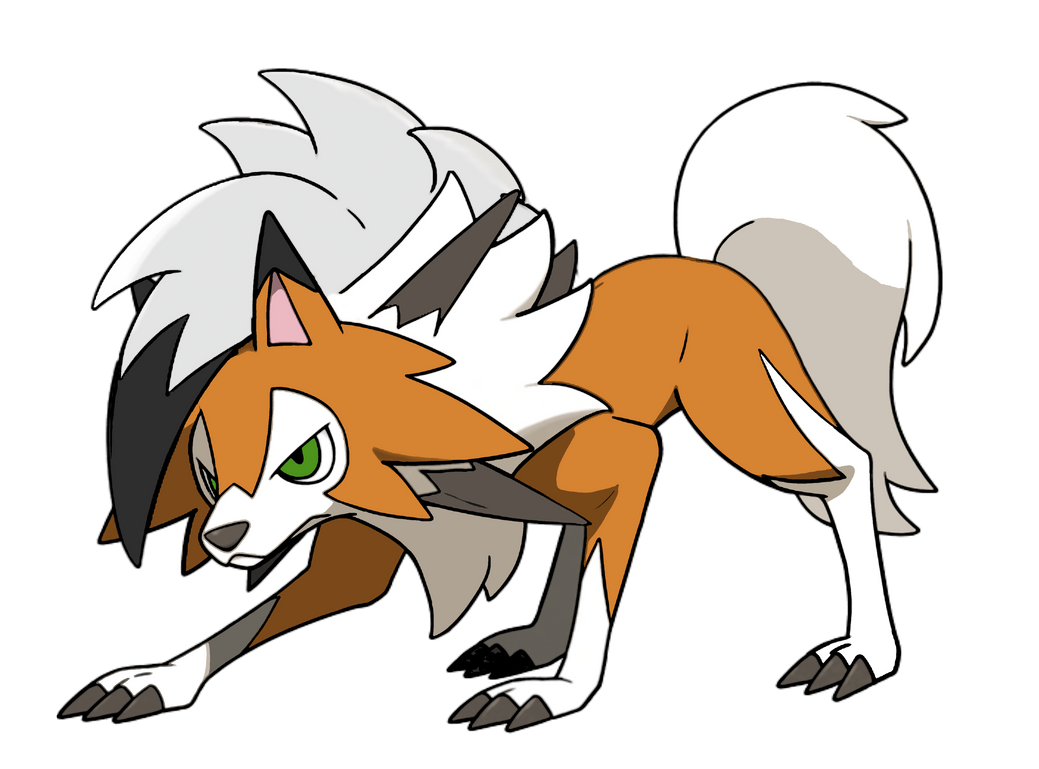 Lycanroc dusk form by smithx08 on DeviantArt