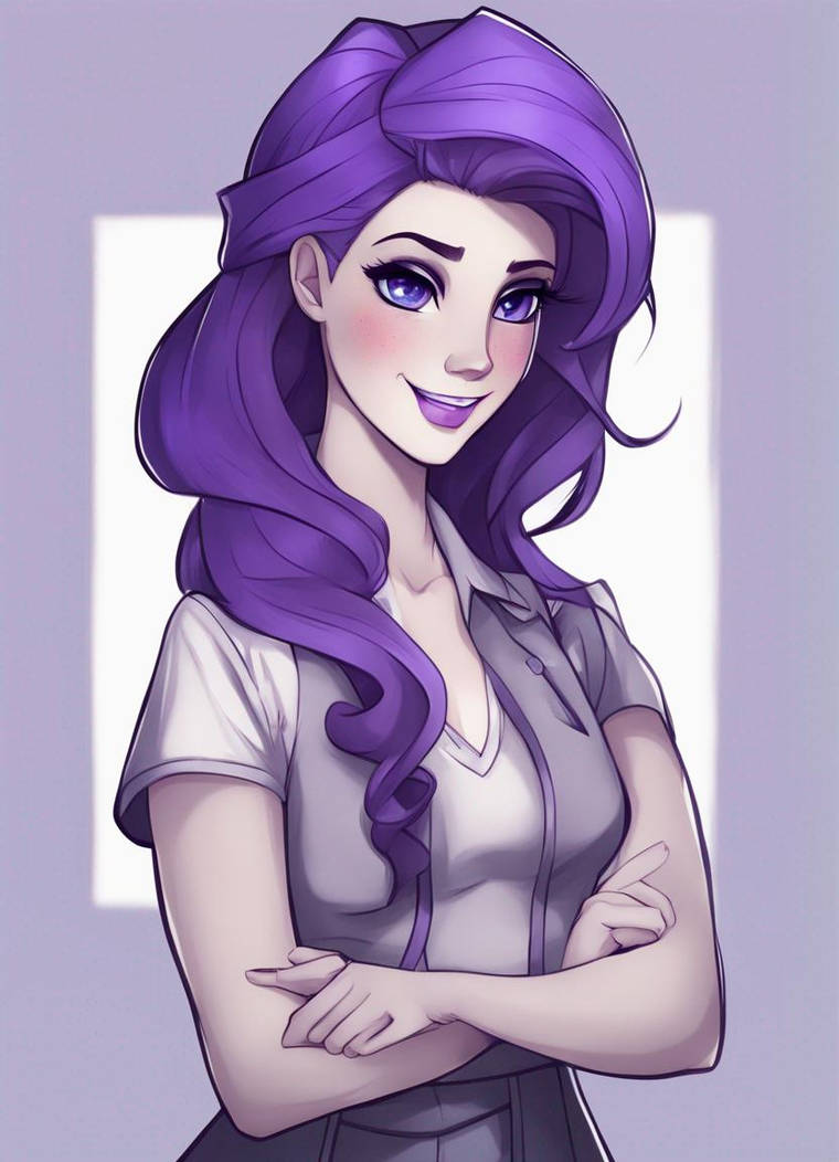 Human Rarit Rarity human version 3/3 by Creiche on DeviantArt