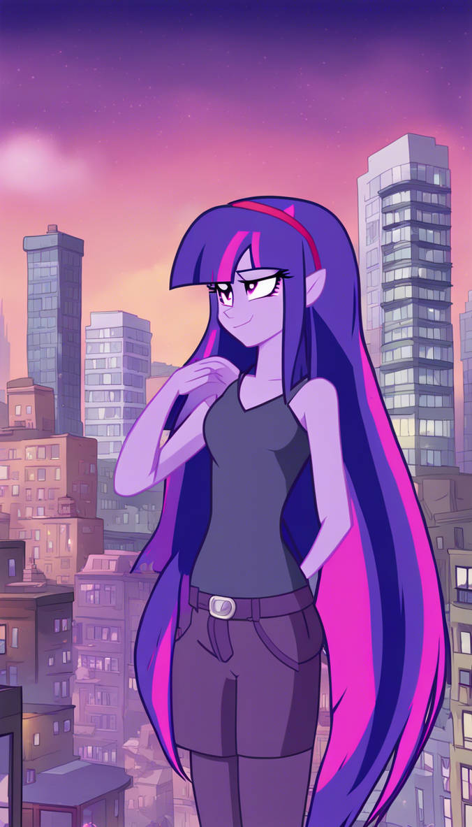 Twilight Sparkle Equestria Girl giantess 3/3