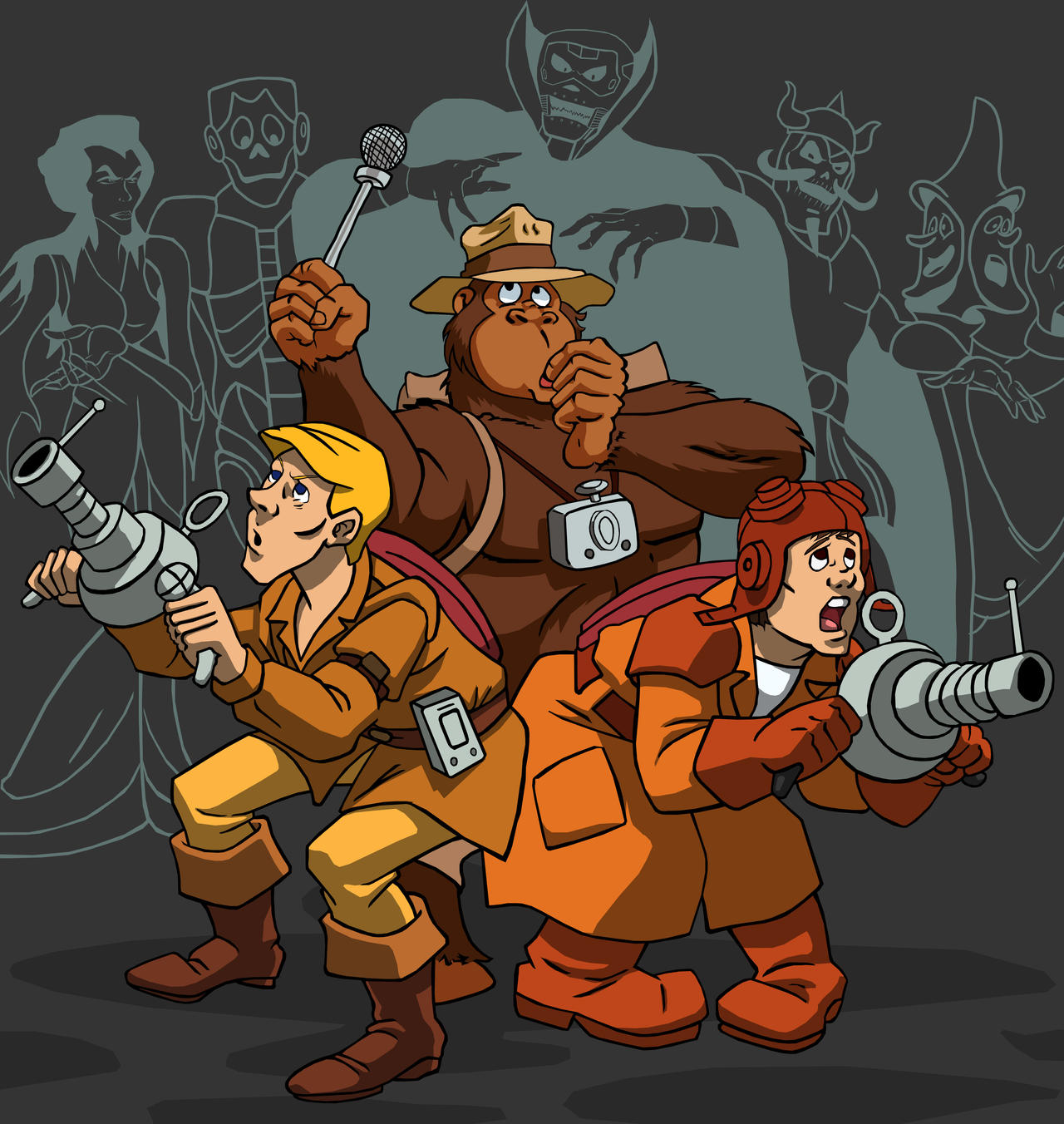 Funimation Ghostbusters Filmation Ghostbusters by rockmanz on DeviantArt