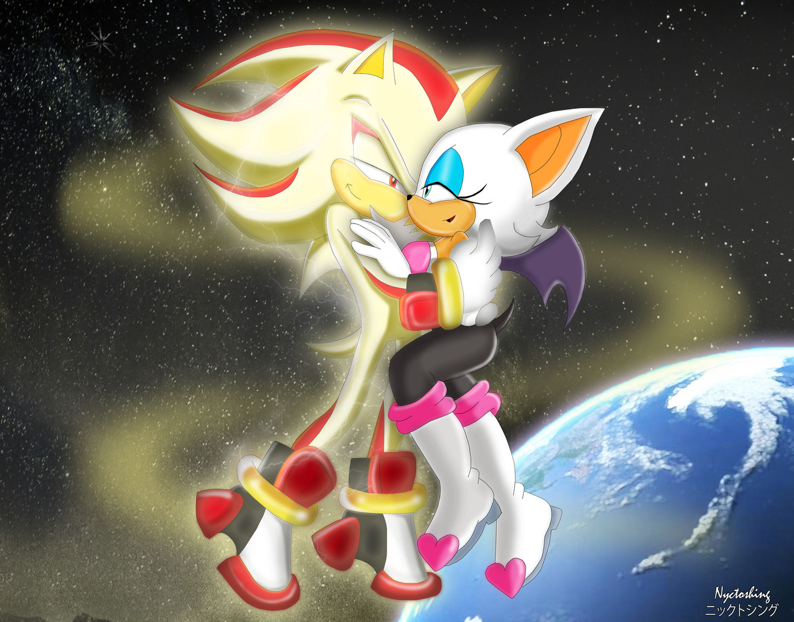 Shadow Rouge Wolf This Moment (ShadowxRouge) by nyctoshing on DeviantArt