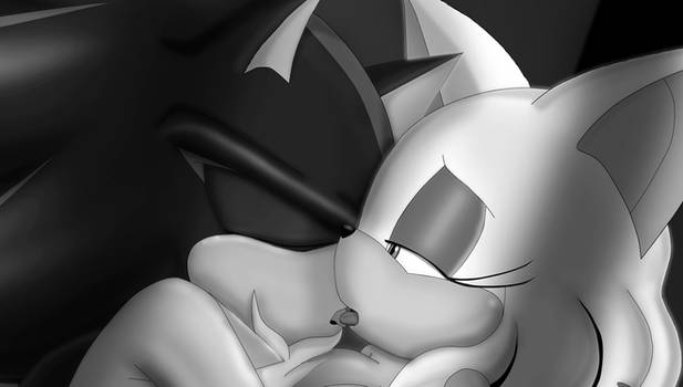 [Gift Art] Shadouge Kiss (SFW) by nyctoshing