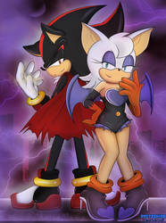 Shadow and Rouge in Costume