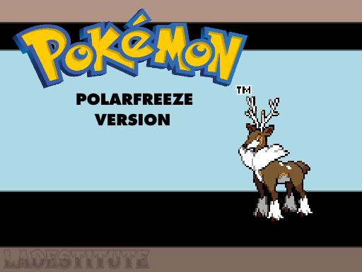 Pokemon Polarfreeze Version: Title Splash Screen