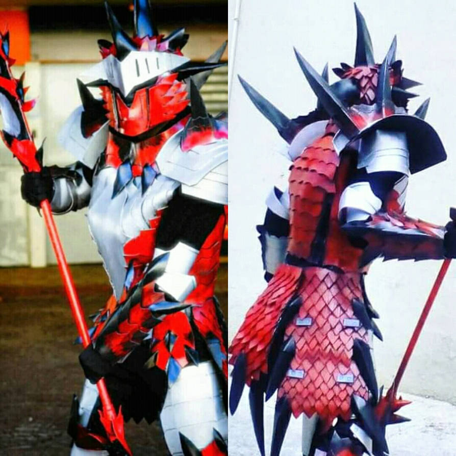 Rathalos Armor - Monster Hunter by winterdragoon on DeviantArt