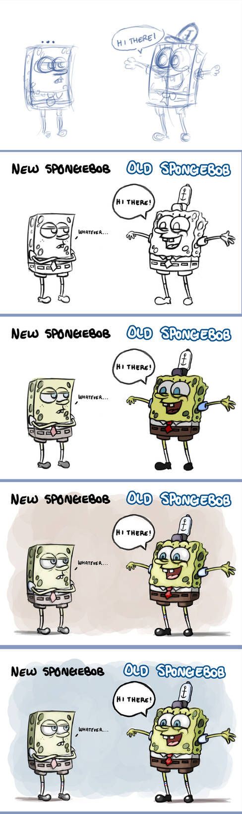 Spongebob Process by rabidragdoll on DeviantArt