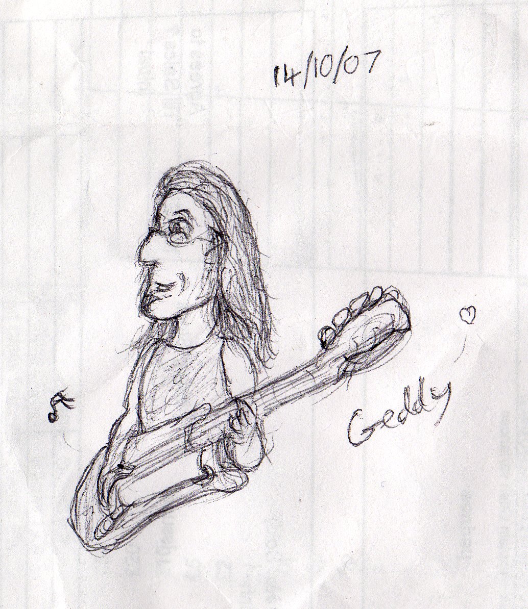 Geddy Lee Sketch