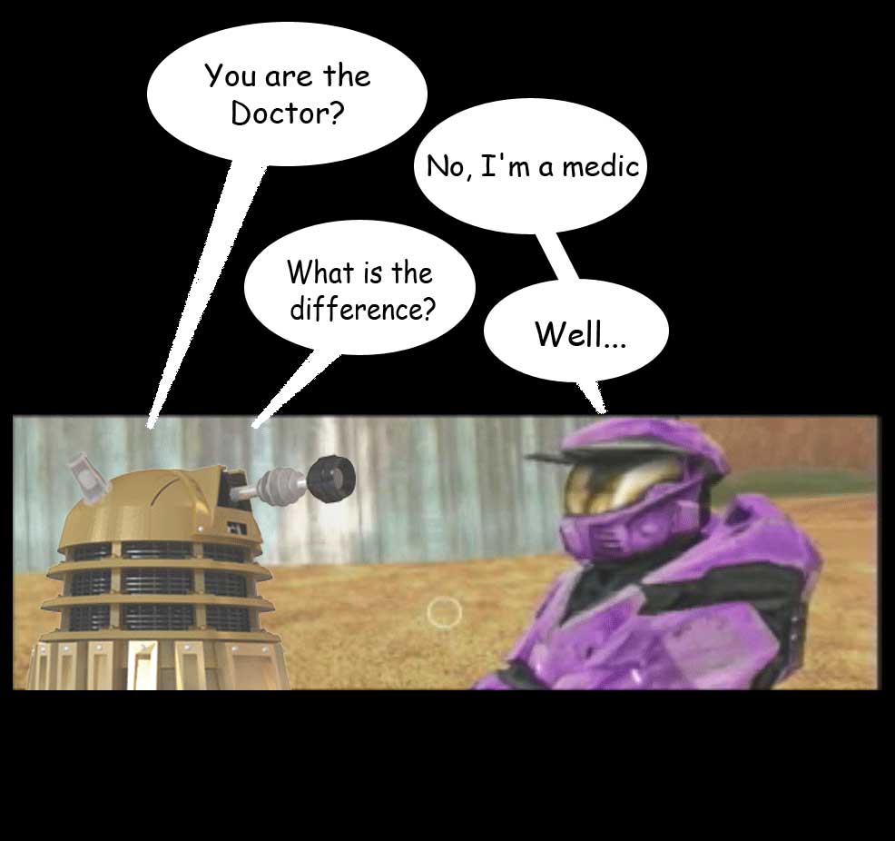 Dalek visits Blood Gulch