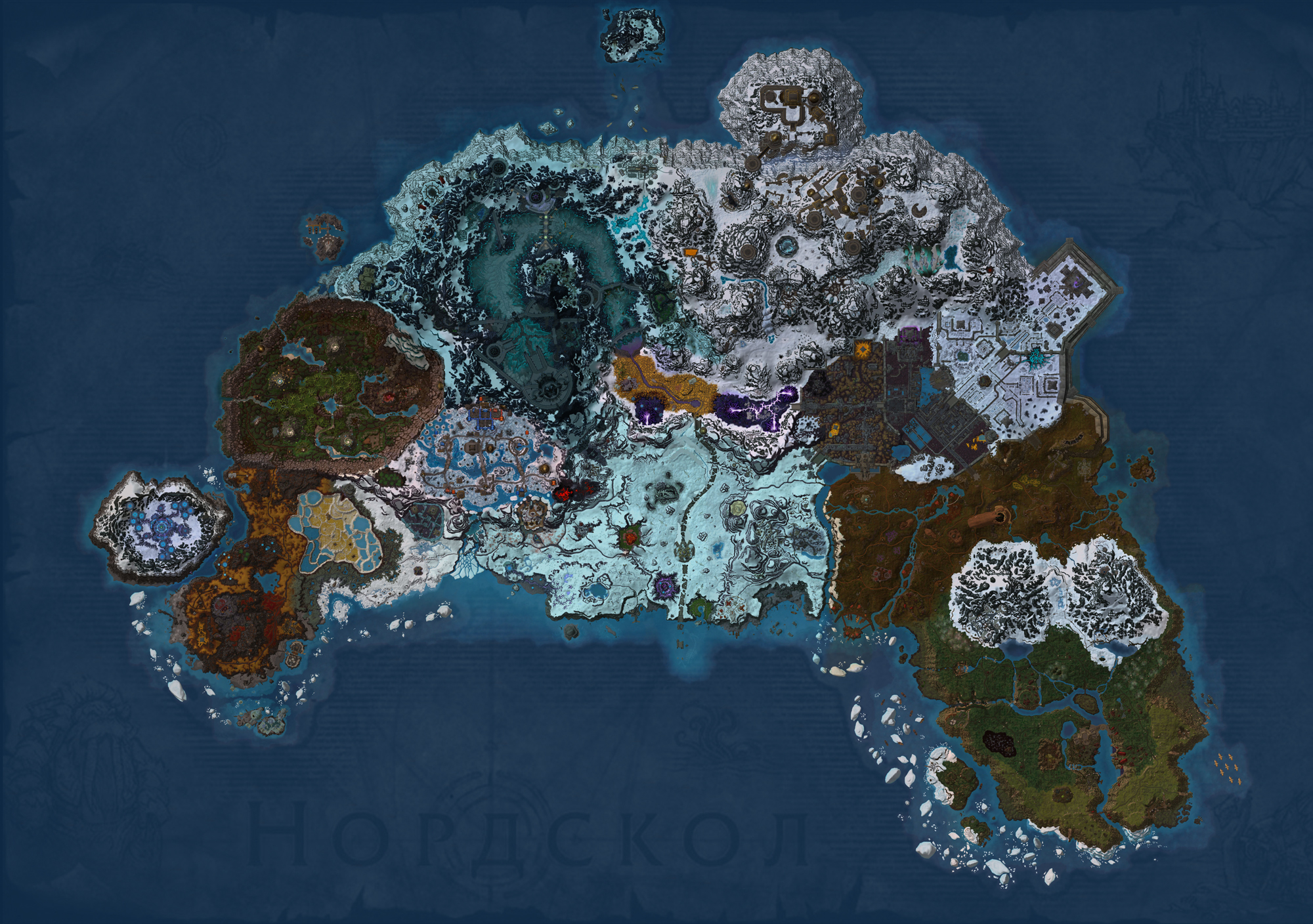 Northrend Northrend MAp by Karkade on DeviantArt