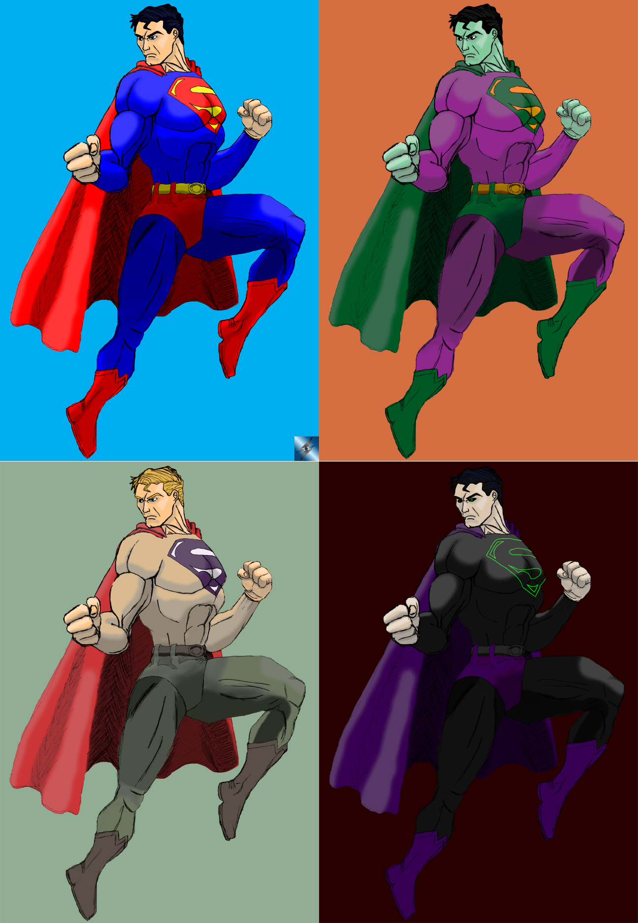 Superman Colors by RPG8305 on DeviantArt
