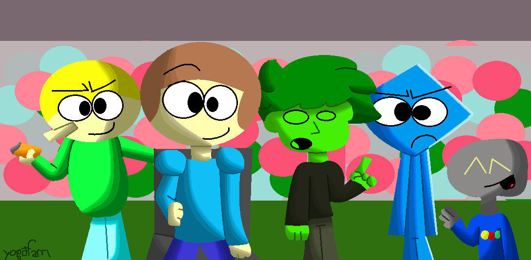 The characters from DFAC by AoiYogafam on DeviantArt