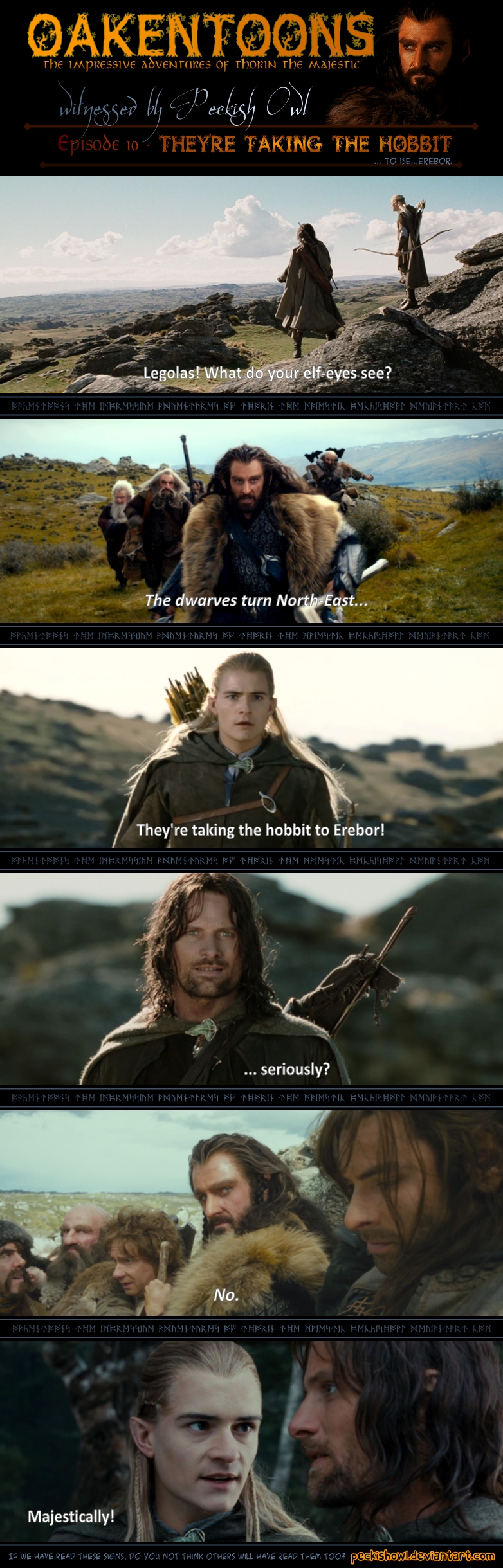 Oakentoon #10: They're taking the hobbit