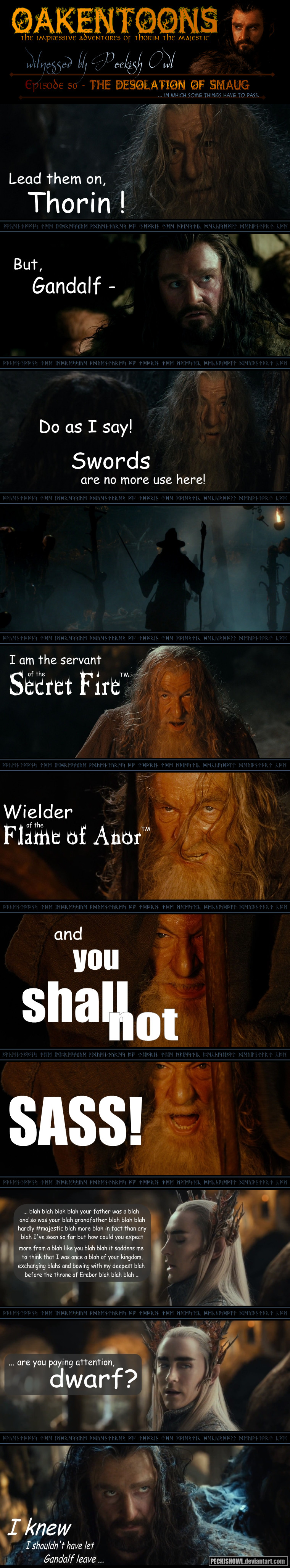 Oakentoon #50: The Desolation of Smaug