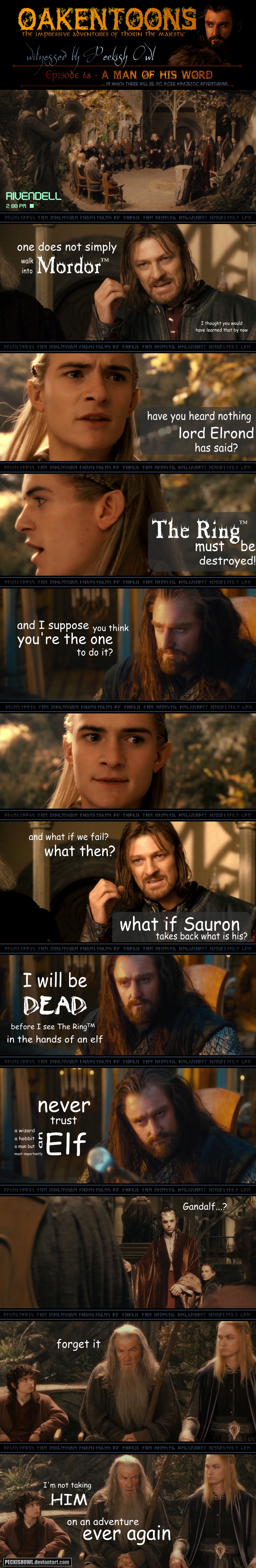 Oakentoon Special #68: A man of his word