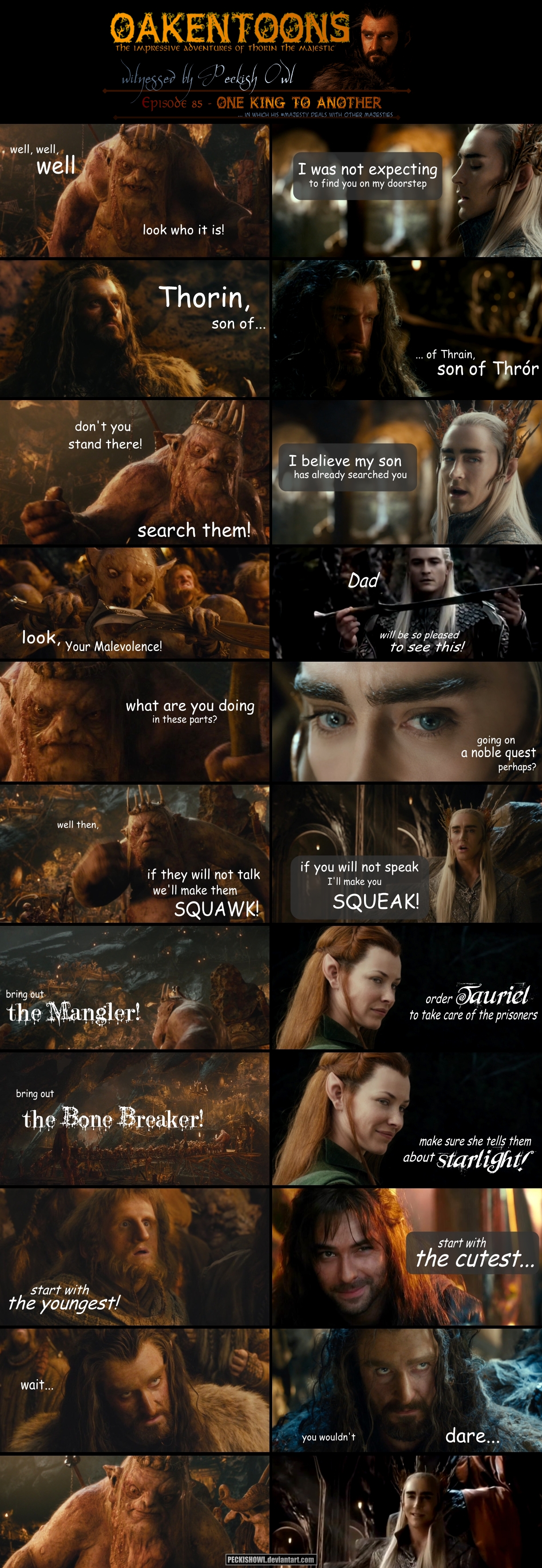 Oakentoon #85: One king to another