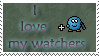 I love my watchers by Angvil-Stock