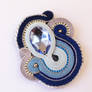 Brooch Blue