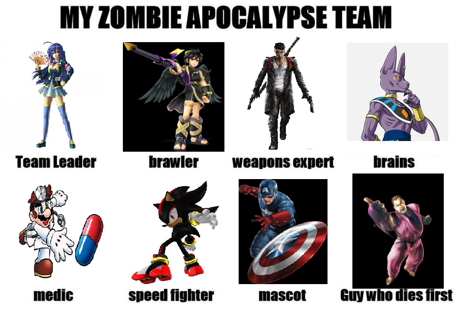 My Zombie Aocalypse Team