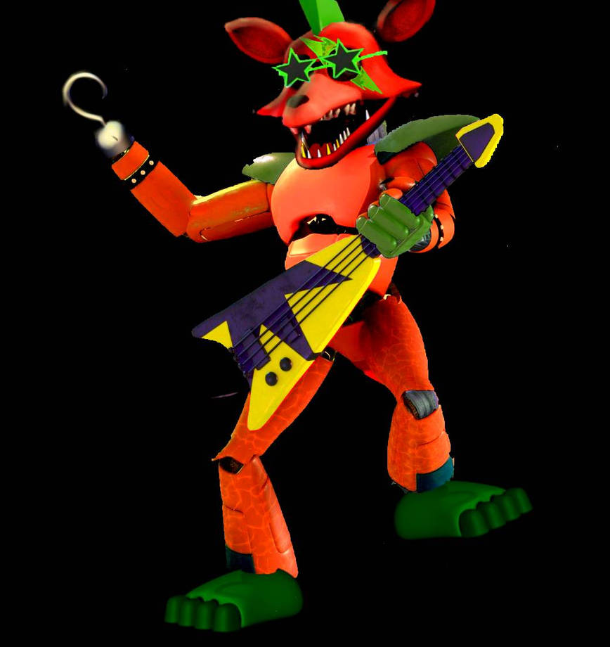Glamrock Foxy by SirDELIX on DeviantArt