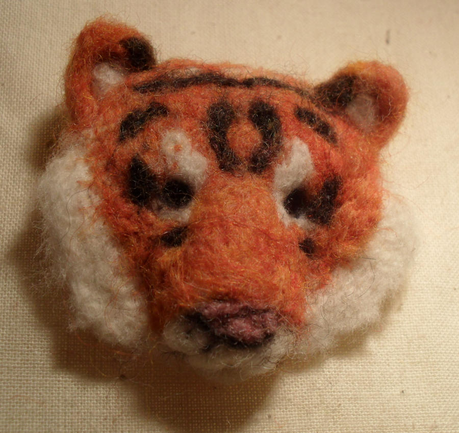 Tiger brooch