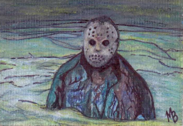 Jason Emerges, Mixed Media by Pharasalia on DeviantArt