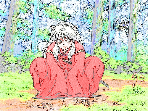 Inuyasha sit