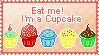 Stamp: Eat Me! I'm a Cupcake!