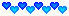 Blue Heart Divider