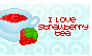 I Love Strawberry Tea #Stamp