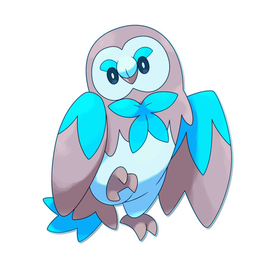 Shiny Rowlwt Shiny Rowlet Evolution By Fakemaket by mooparr on DeviantArt