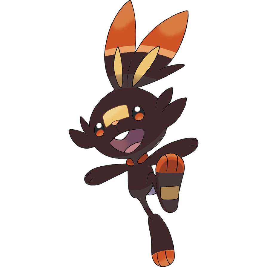 Shiny Scorbunny by mooparr on DeviantArt