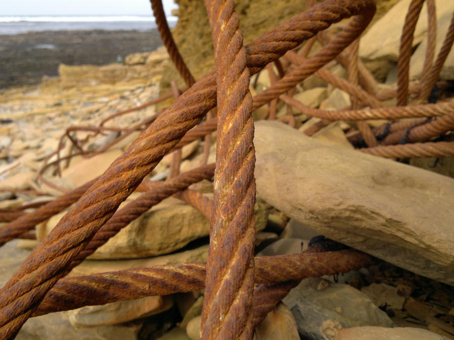 Raggedy Ropes rusty rope by alexwhittall on DeviantArt