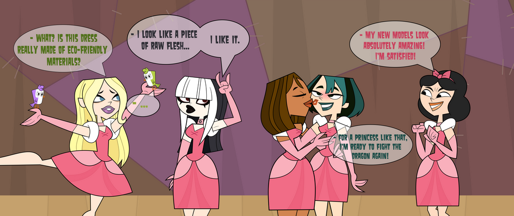 Princesses Total Drama. Interactive. Part 2 by Pennsatucky on DeviantArt