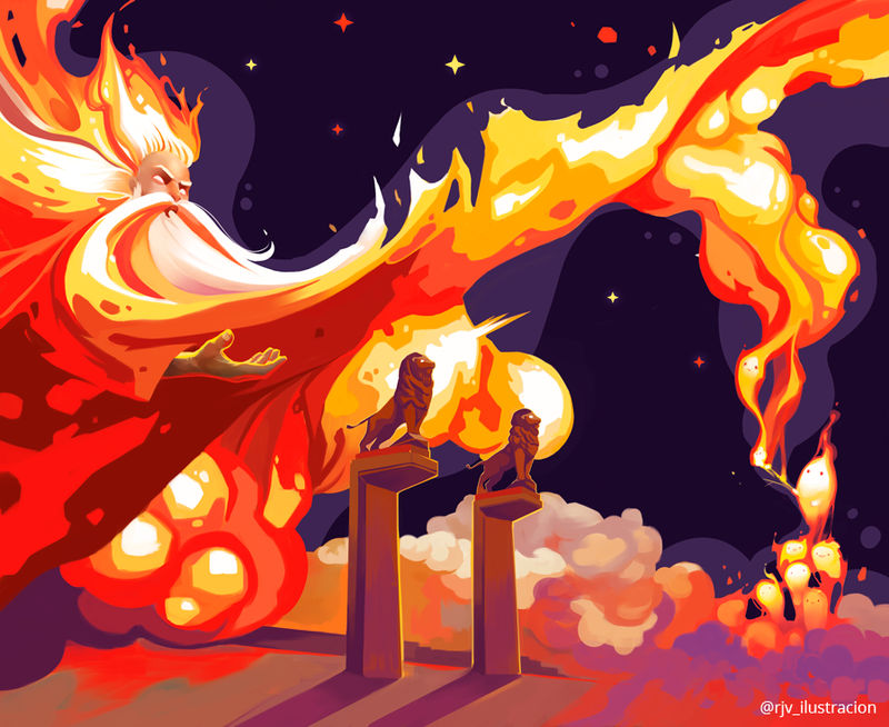 Fire by rjv-ilustracion on DeviantArt