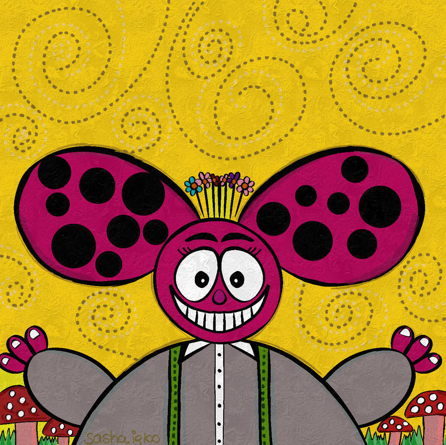 The Pink Mouse by SashaIgloo on DeviantArt
