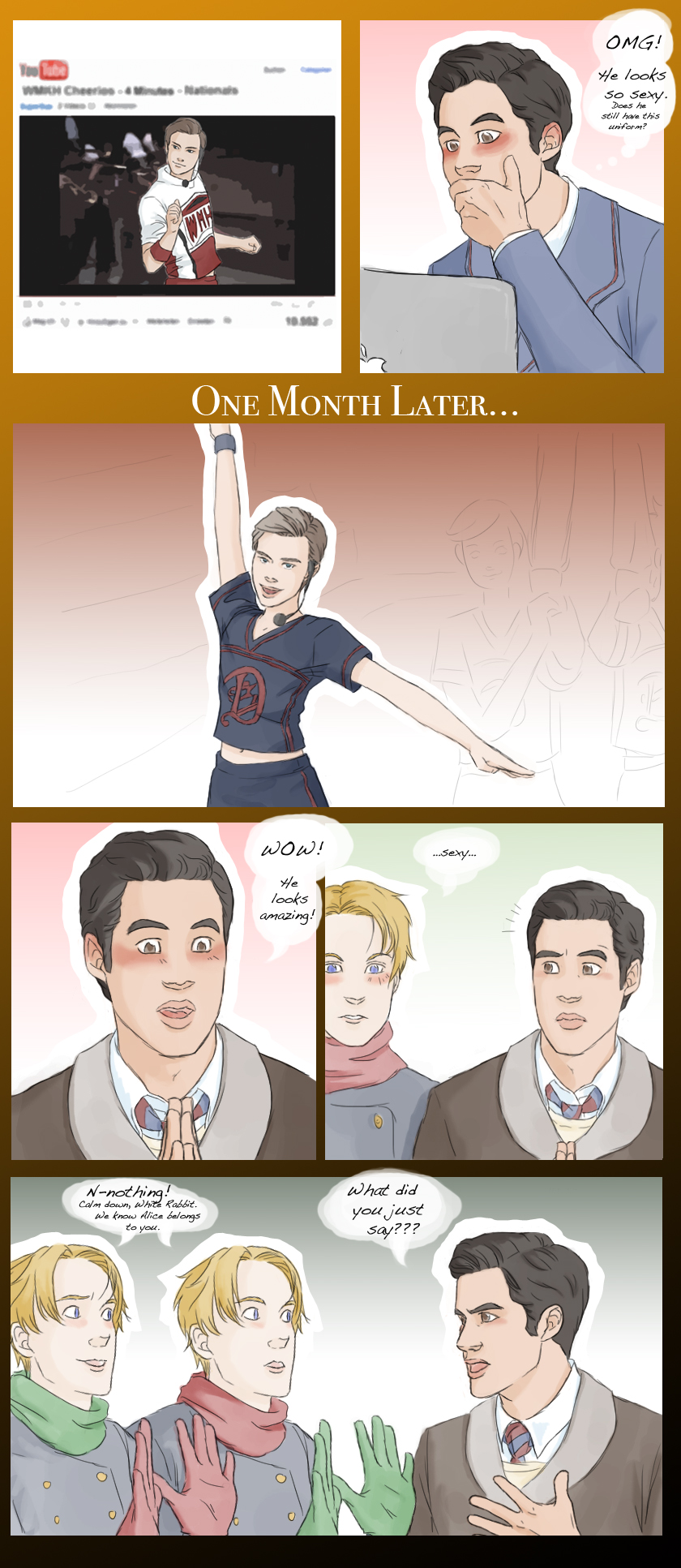 Klaine - Cheerleading