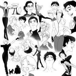 YOI (cleaned up) sketch dump