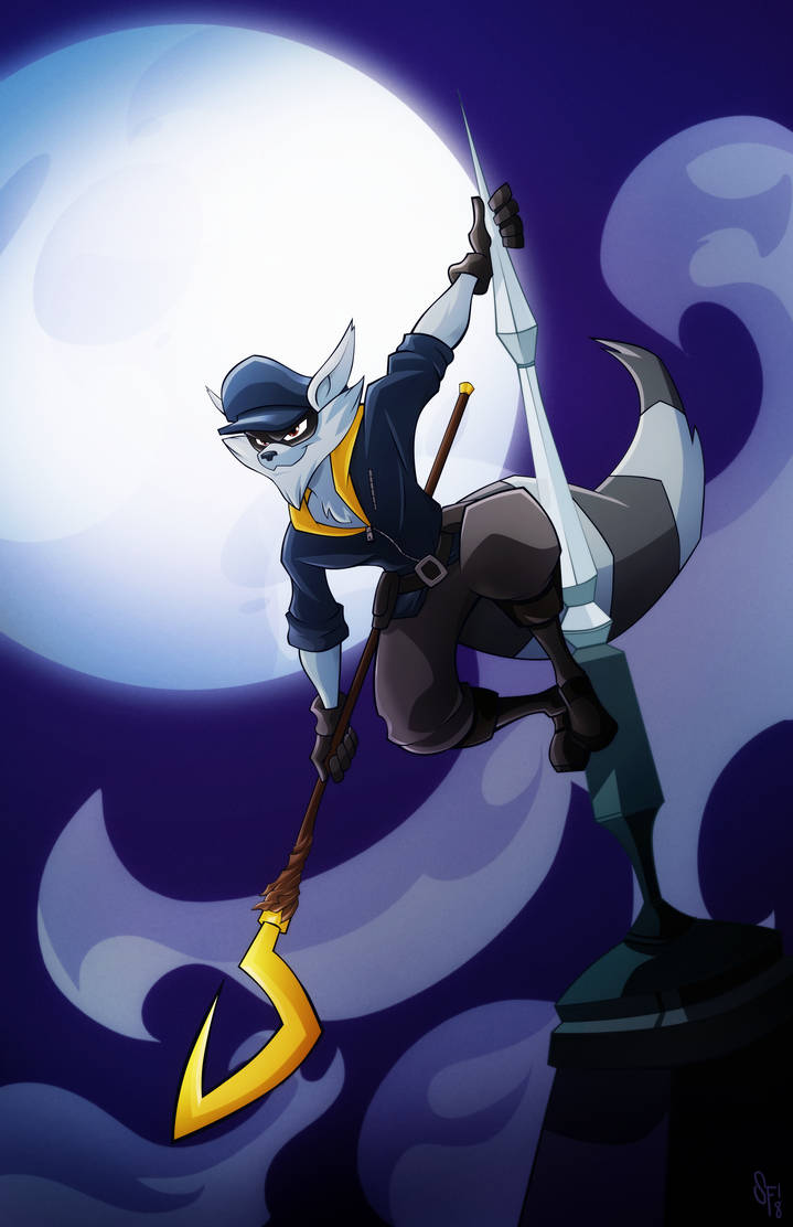 Sly Cooper Commission by Tigerhawk01