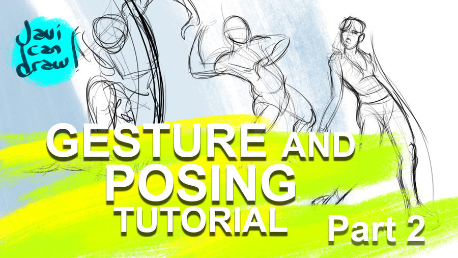Gesture Drawing and Character Pose tutorial by javicandraw