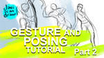 Gesture Drawing and Character Pose tutorial by javicandraw