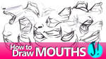 HOW TO DRAW MOUTHS - A Youtube Tutorial by javicandraw